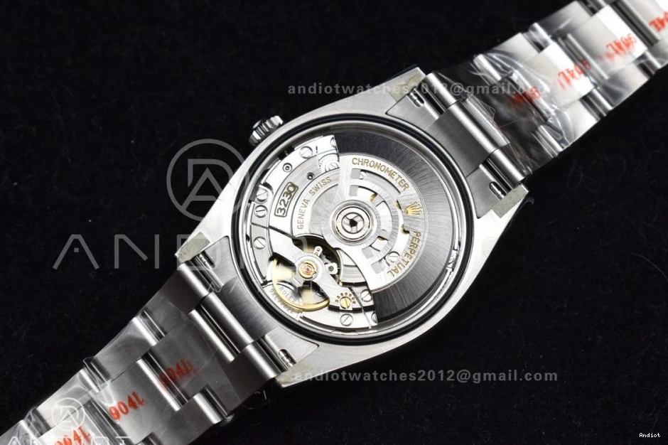 Clean Edition Best Oyster Silver VR3230 1:1 904L Black Steel 126000 36mm Perpetual 0427